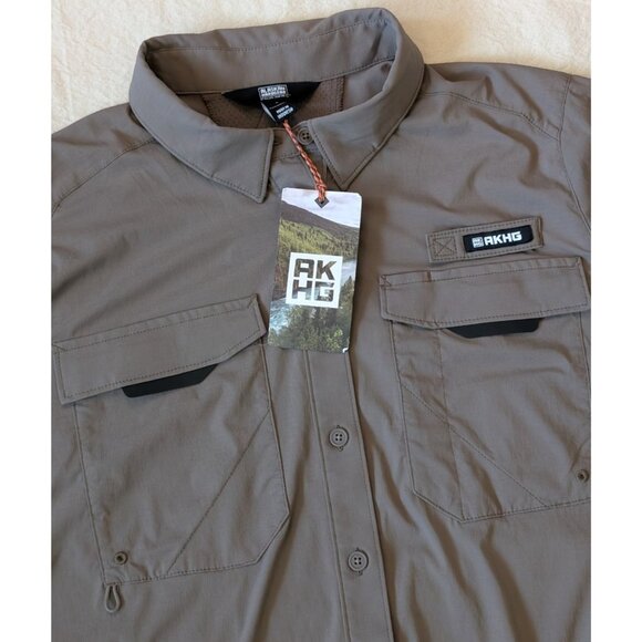 Alaskan Hardgear NWT Women's Perfection Loop Fishing Shirt Duluth Pockets Large - Picture 1 of 10